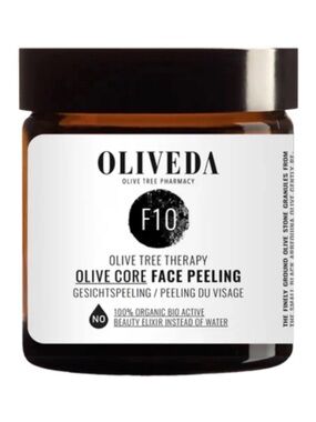 Oliveda Olive Core Face Peeling — Brown and Black Jar